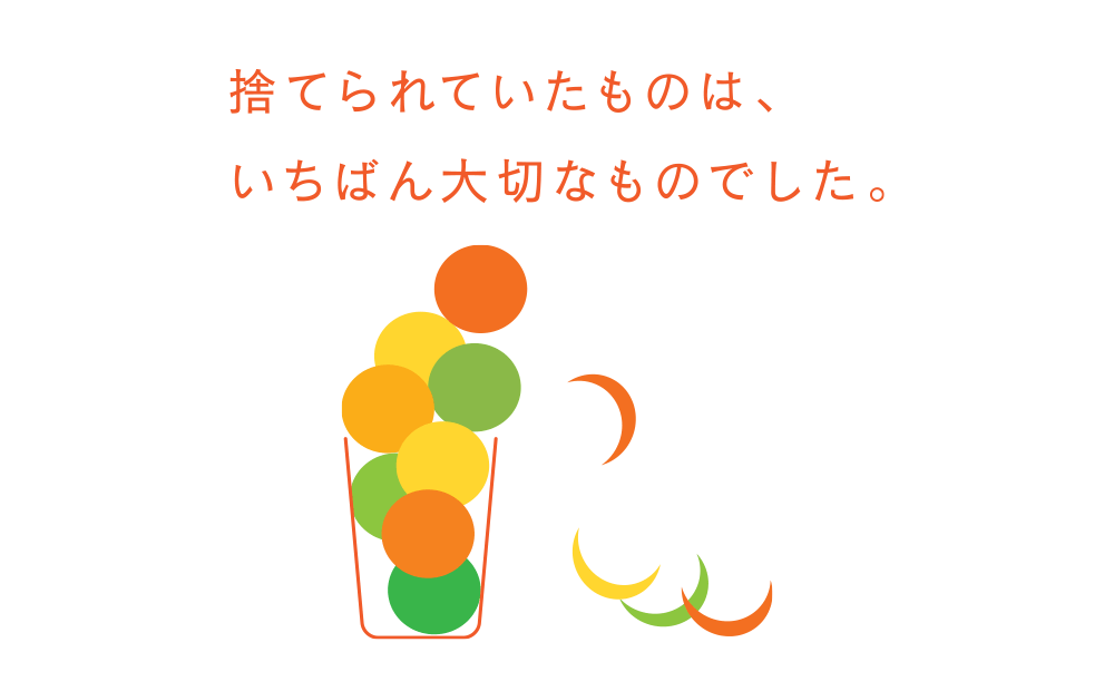 捨てられていたのものは、いちばん大切なものでした。